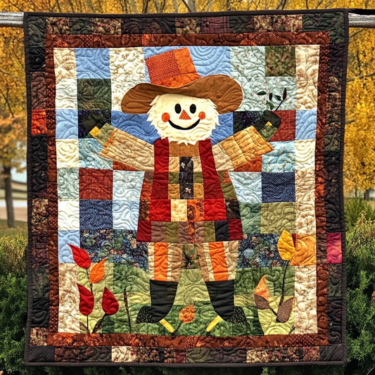 Autumn Scarecrow DAI221024160 Quilt Blanket