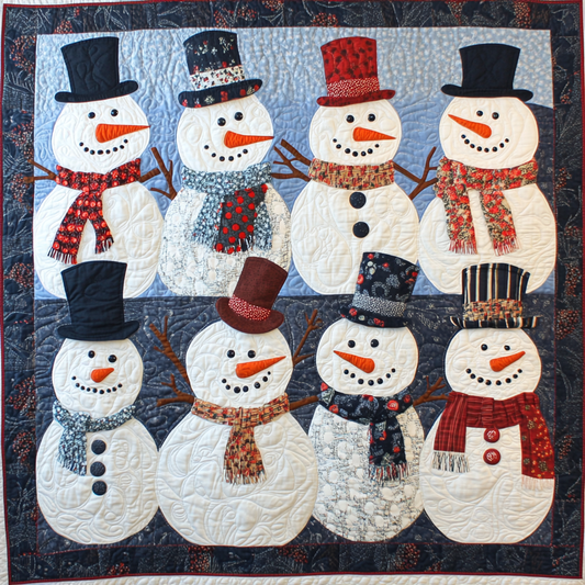 Snowman DAI190824193 Quilt Blanket