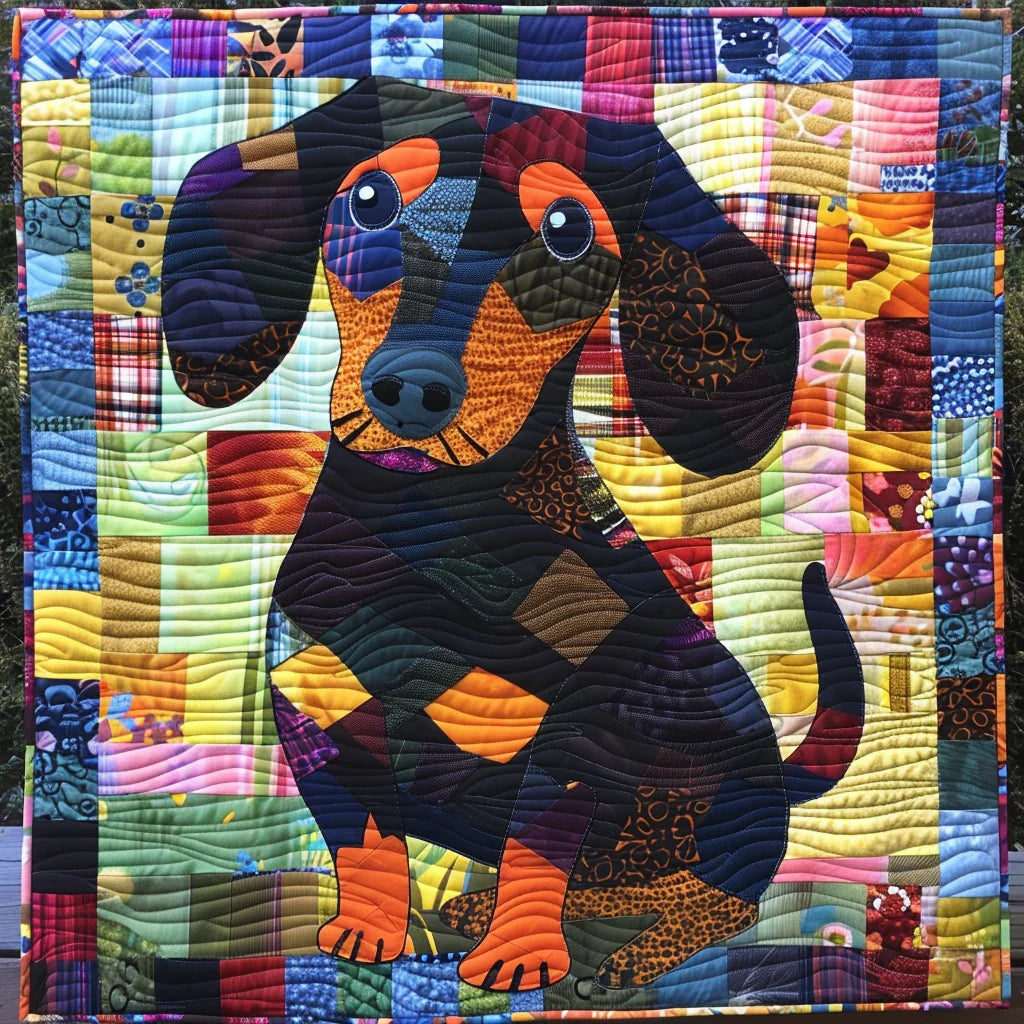 Dachshund TAI280224114 Quilt Blanket