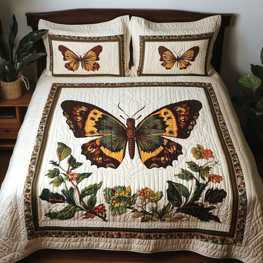 Butterfly TAI080824101 Quilt Bedding Set