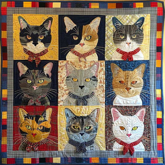 Cat DAI010824081 Quilt Blanket