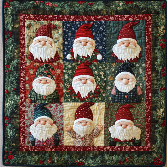 Christmas Santa TAI260924101 Quilt Blanket