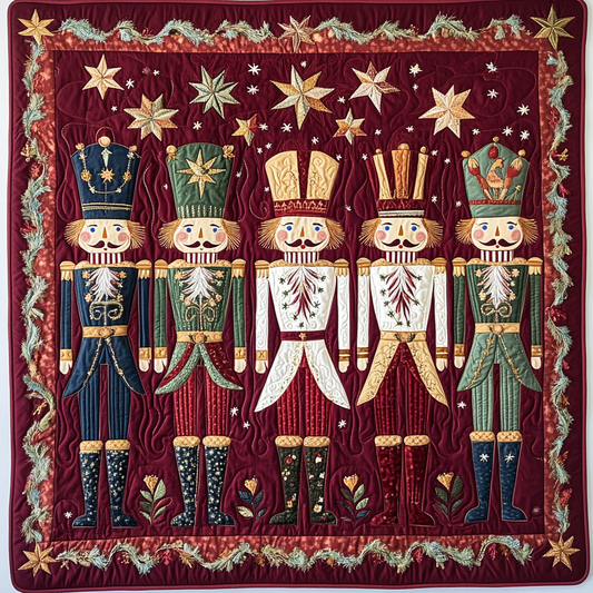 Christmas Nutcracker TAI091024124 Quilt Blanket