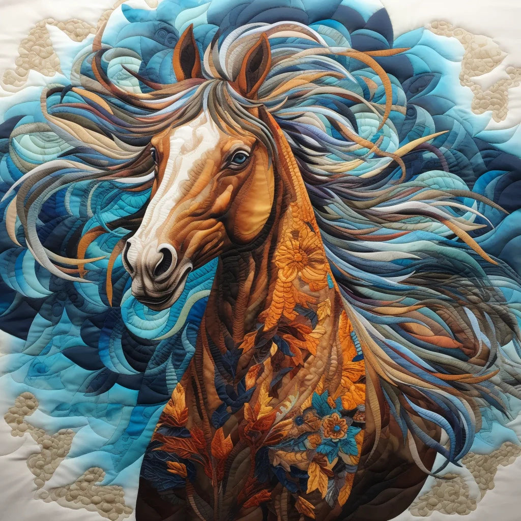 Horse BL9112356 Quilt Blanket