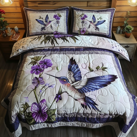 Hummingbird TAI100724036 Quilt Bedding Set