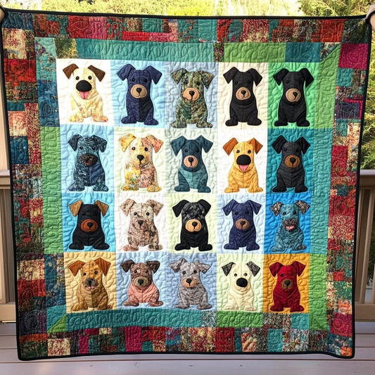 Scottie Dog DAI190824098 Quilt Blanket