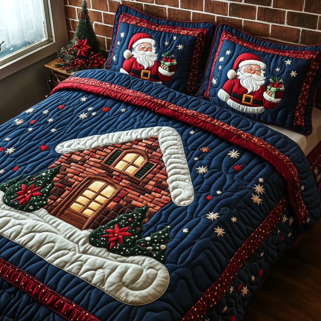 Christmas Santa DAI231124092 Quilt Bedding Set