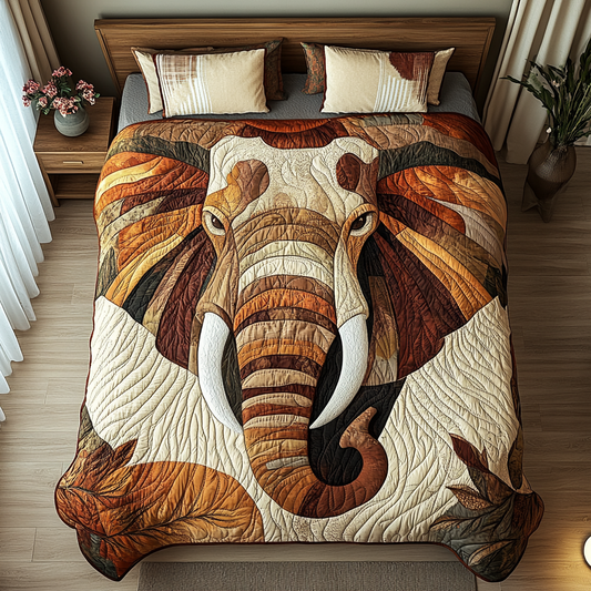 Elephant TAI181024176 Quilt Bedding Set