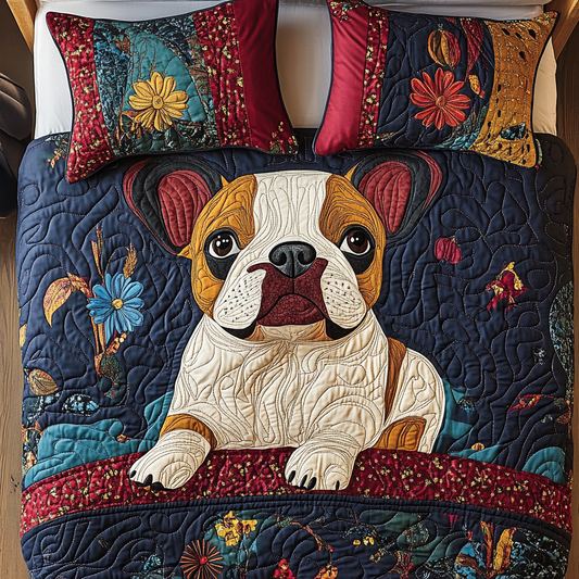 French Bulldog TAI181024170 Quilt Bedding Set