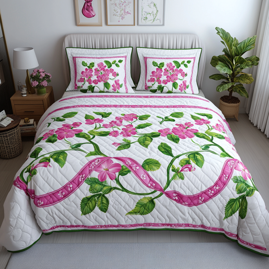 Flower TAI101224294 Quilt Bedding Set