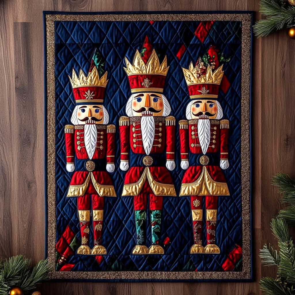 Christmas Nutcracker TAI101224561 Quilted Placemats