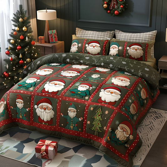 Christmas Santa TAI010824039 Quilt Bedding Set