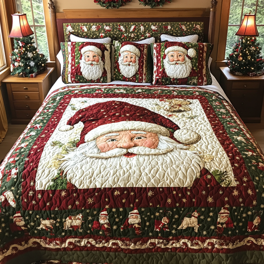 Christmas Santa TAI181024192 Quilt Bedding Set