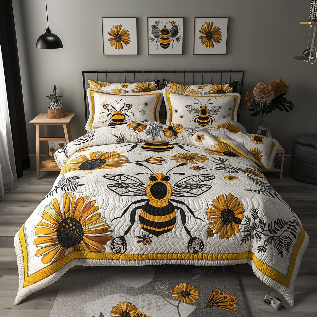 Bee TAI010824055 Quilt Bedding Set