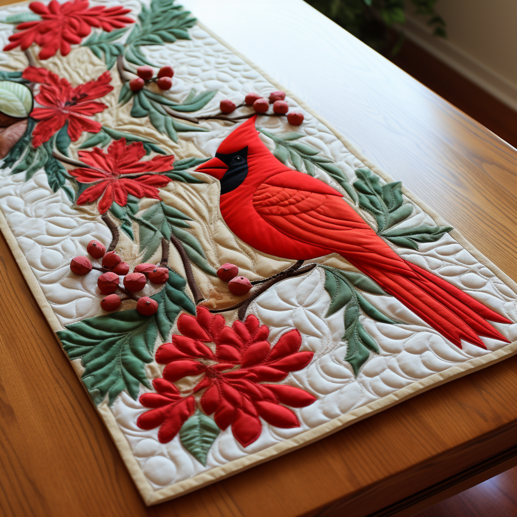 Cardinal TAI251124201 Quilted Table Runner