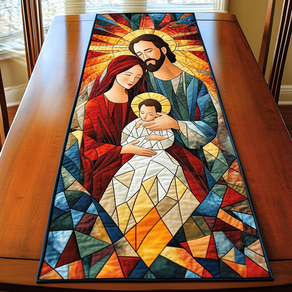 Nativity TAI041024322 Quilted Table Runner