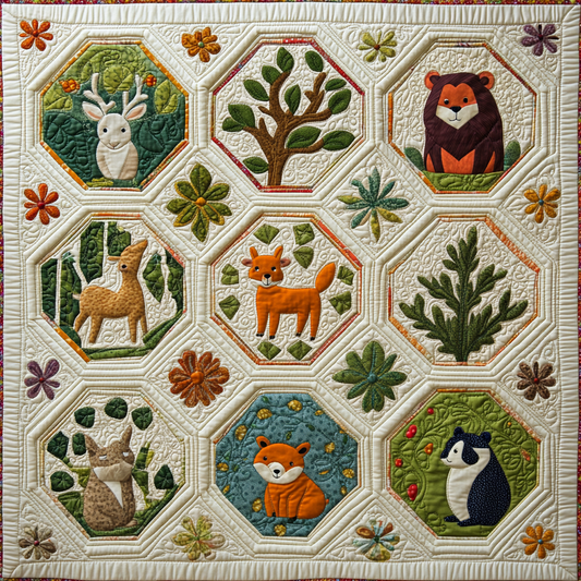 Woodland Whimsy DAI190824167 Quilt Blanket