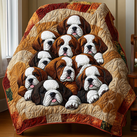 Saint Bernard TAI111124235 Quilt Blanket