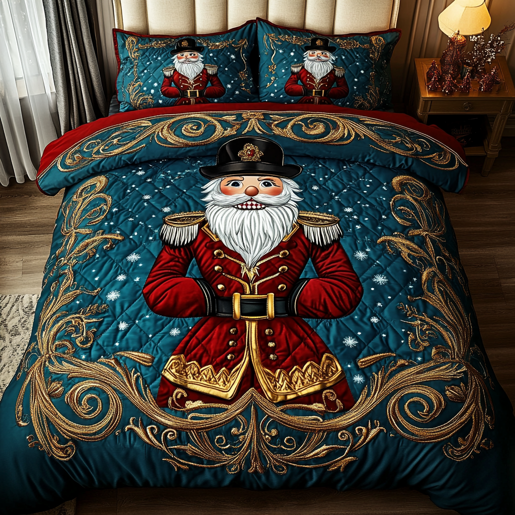 Christmas Nutcracker TAI201124060 Quilt Bedding Set