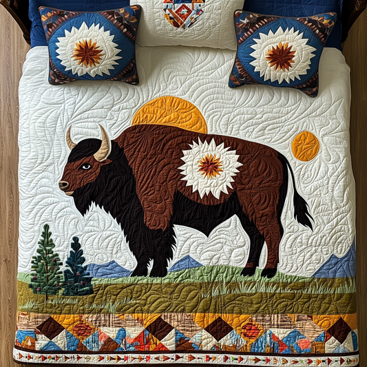 Bison DAI171224167 Quilt Bedding Set