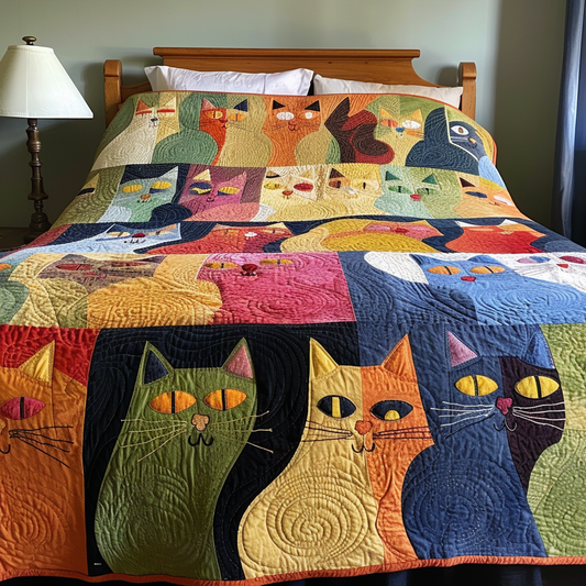 Cats TAI251124191 Quilt Blanket