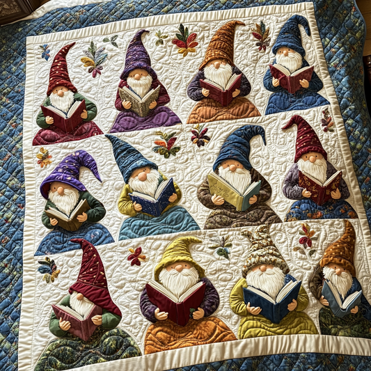 Reading Gnome DAI171224086 Quilt Blanket