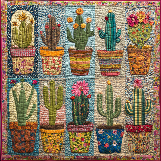 Cactus TAI080824147 Quilt Blanket