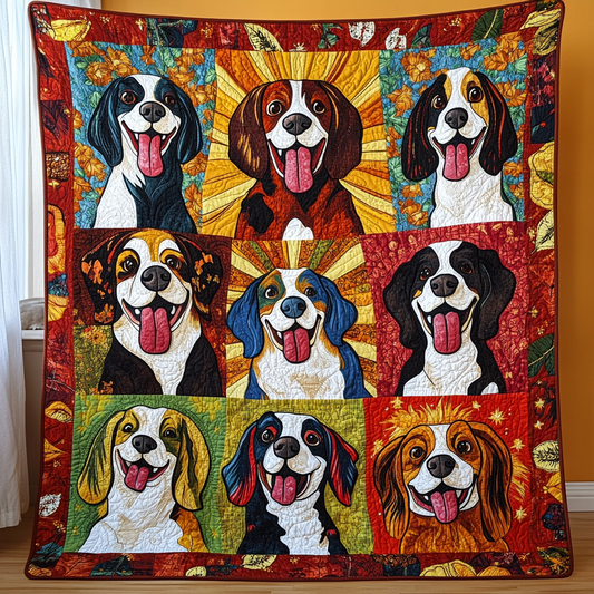 Spaniel TAI181024066 Quilt Blanket