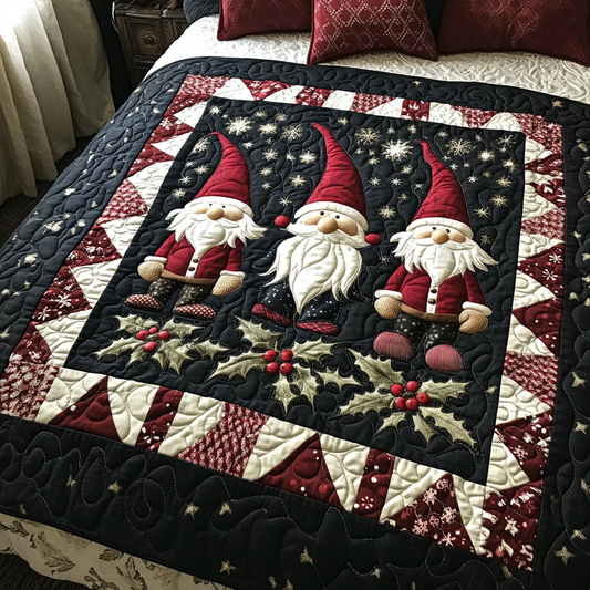 Christmas Gnome TAI260924035 Quilt Blanket