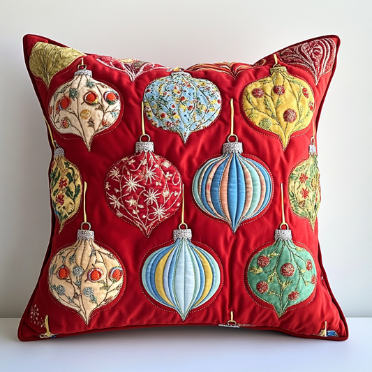 Christmas Ornament DAI111124581 Quilted Pillow Case