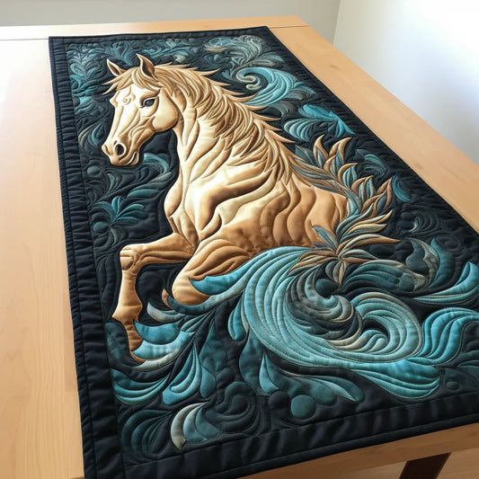 Horse TAI260224442 Quilted Table Runner