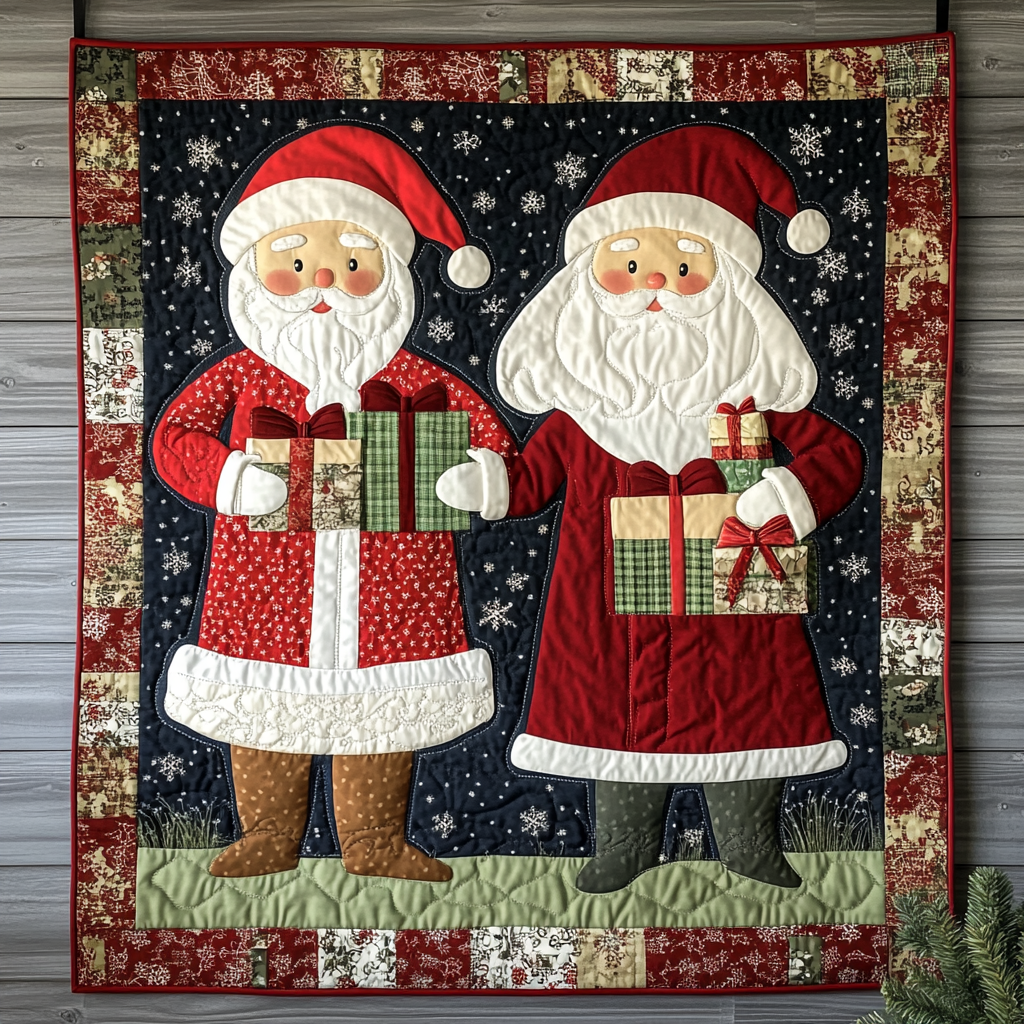 Christmas Santa DAI111124520 Quilt Blanket