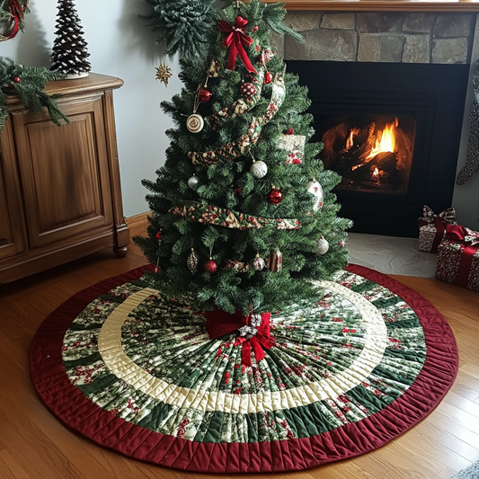 Christmas TAI040924304 Quilted Tree Skirt