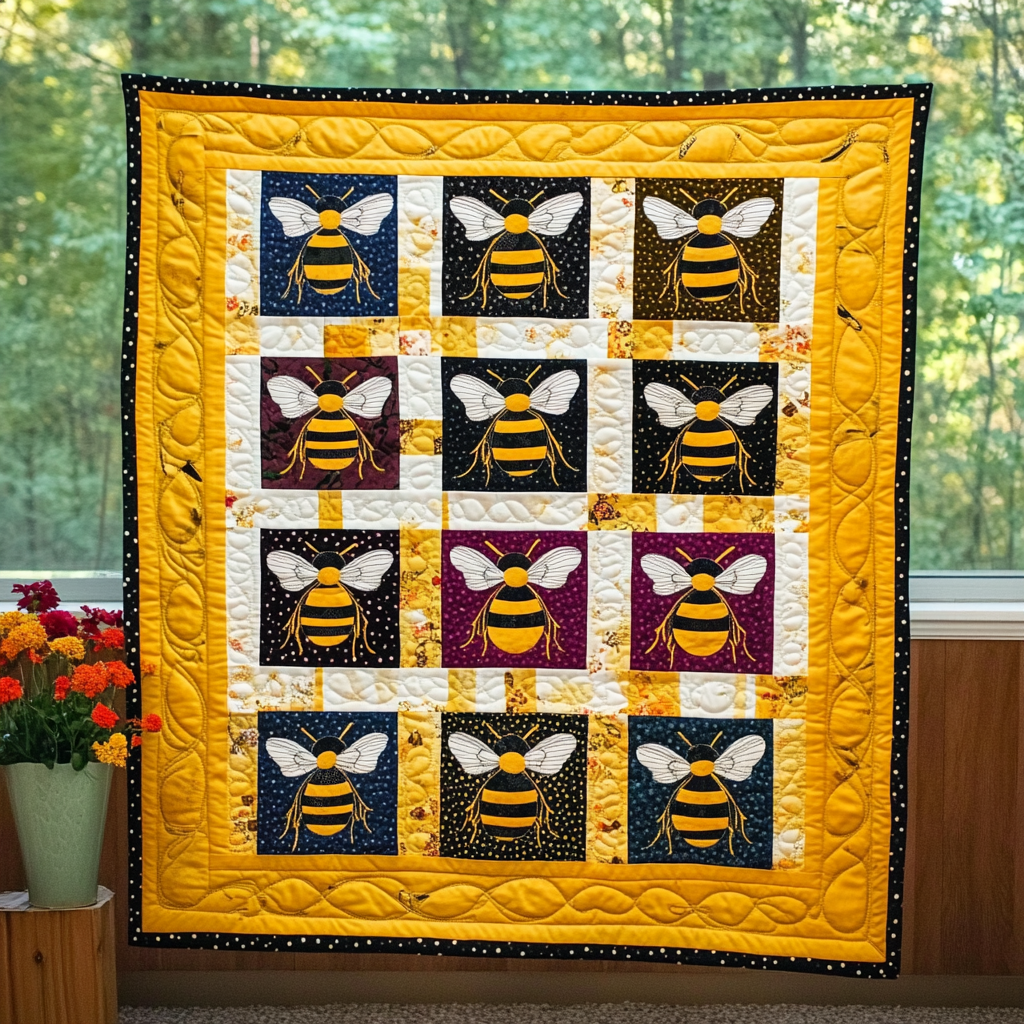 Bee DAI010824084 Quilt Blanket