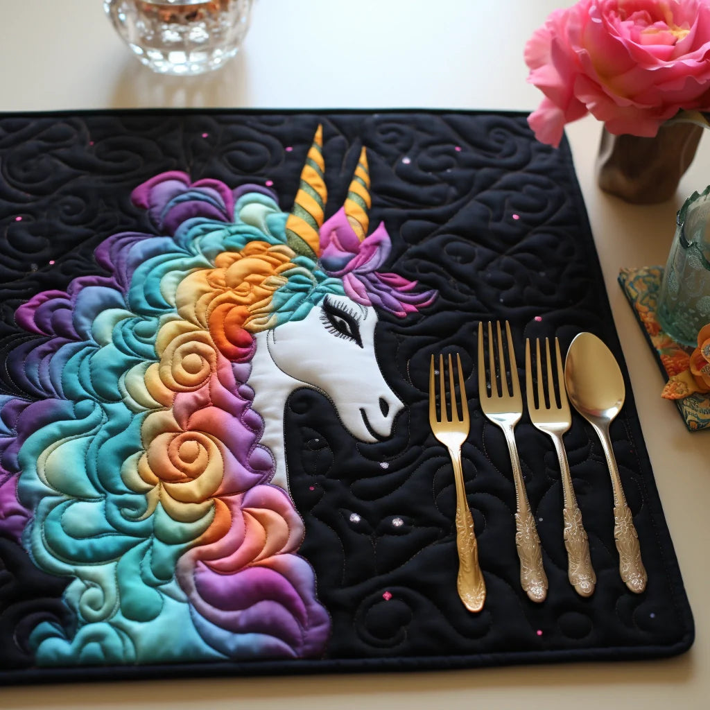 Unicorn TAI040124193 Quilted Placemats