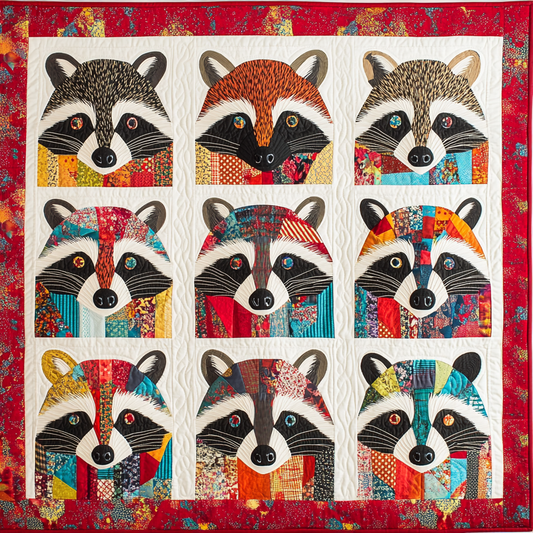 Raccoon DAI25102459 Quilt Blanket