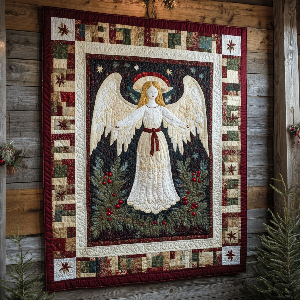 Christmas Angel DAI111124481 Quilt Blanket