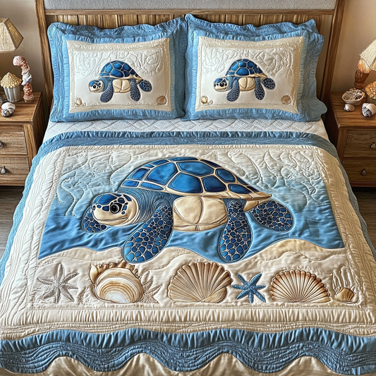 Sea Turtle TAI201124034 Quilt Bedding Set