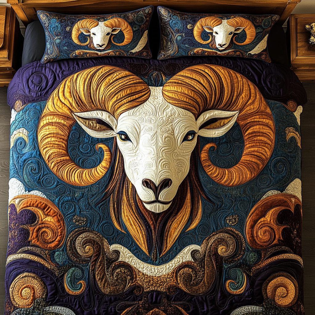 Aries DAI241224285 Quilt Bedding Set