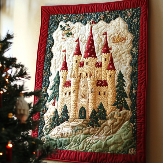 Christmas Castle DAI281124054 Quilt Blanket