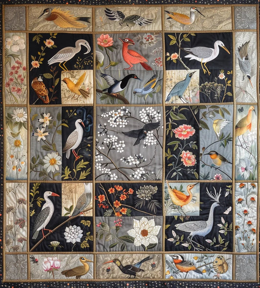 Bird Forest TAI280224134 Quilt Blanket