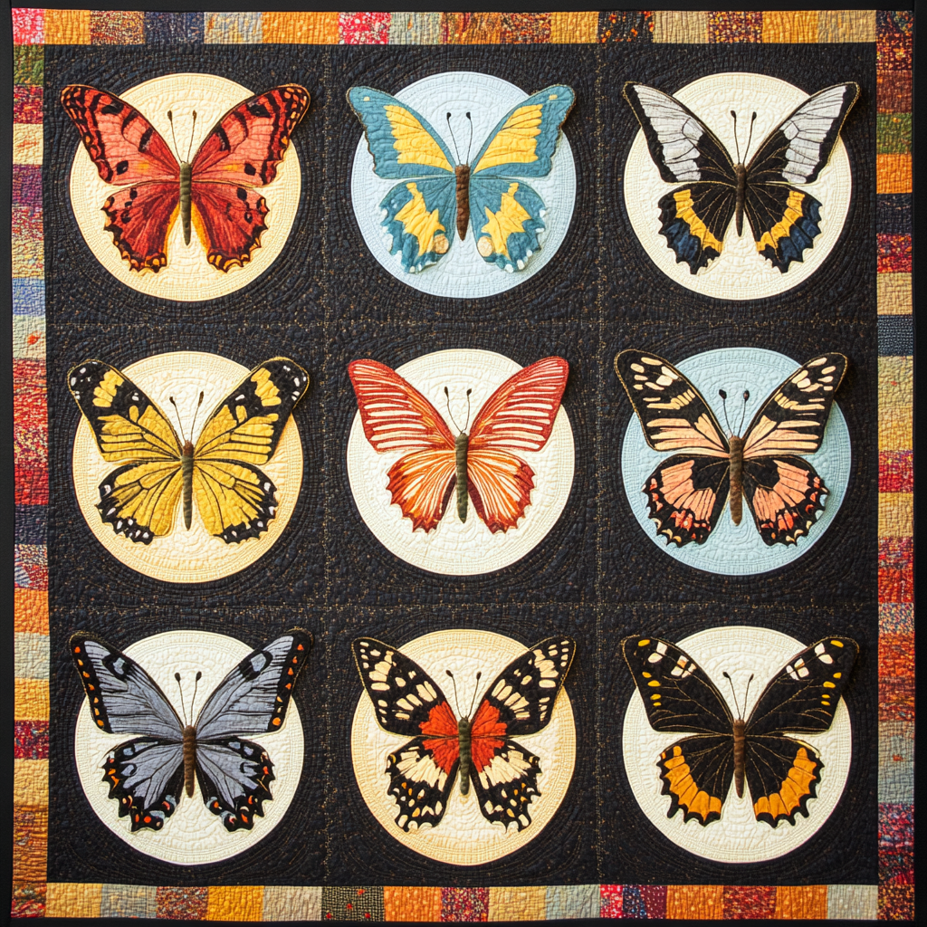 Butterfly DAI070824096 Quilt Blanket