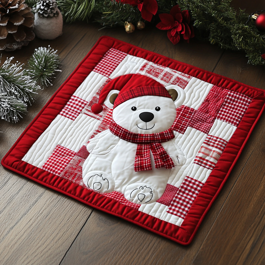 Bear DAI221024278 Quilted Placemats