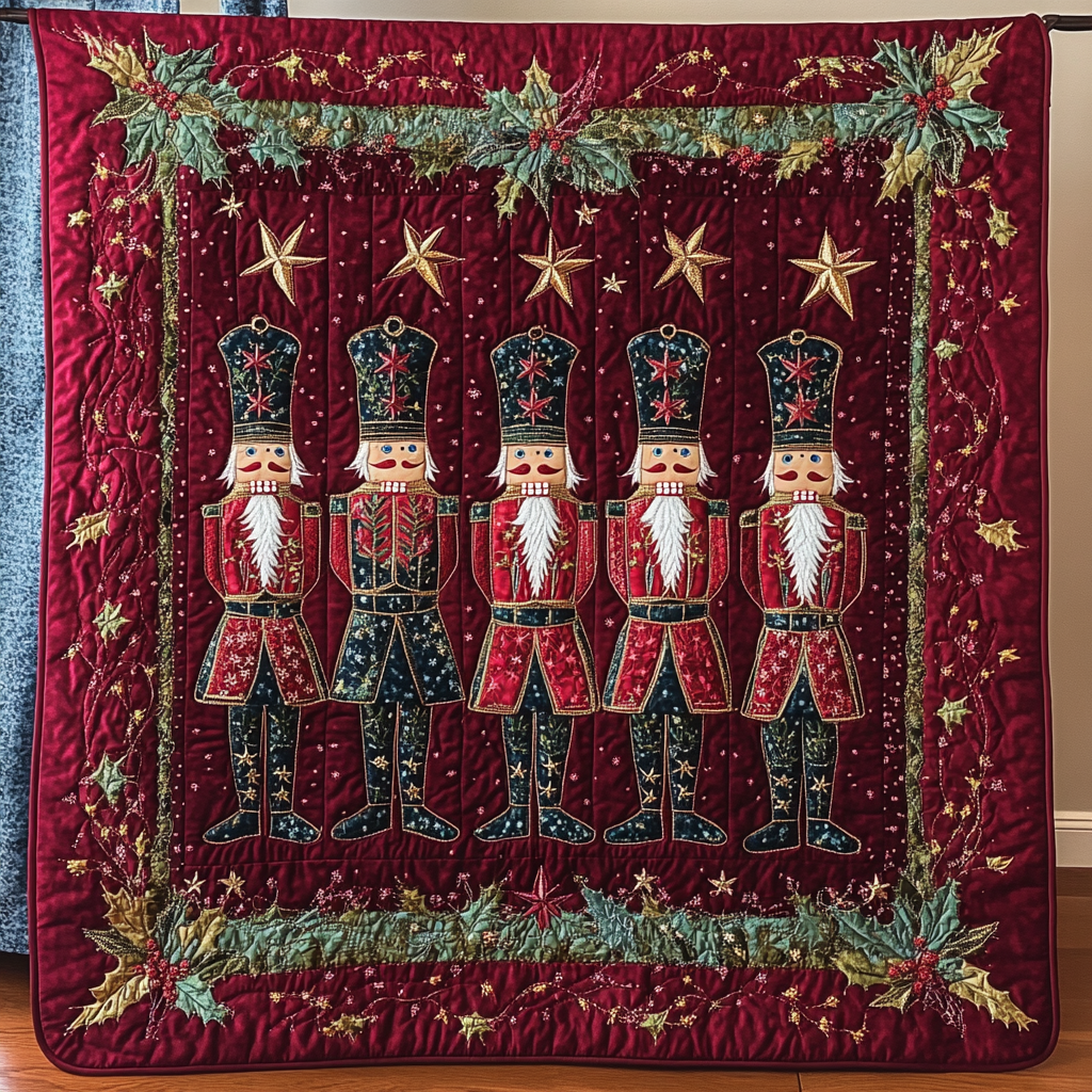 Christmas Nutcracker TAI091024111 Quilt Blanket