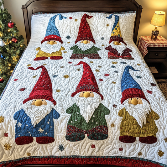 Christmas Gnome TAI181024029 Quilt Blanket