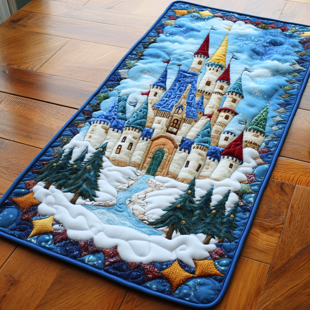 Castle DAI281124170 Quilted Table Runner