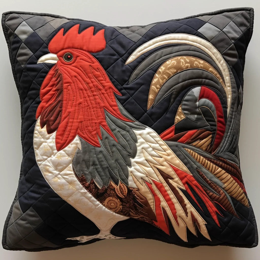 Chicken TAI060324137 Quilted Pillow Case