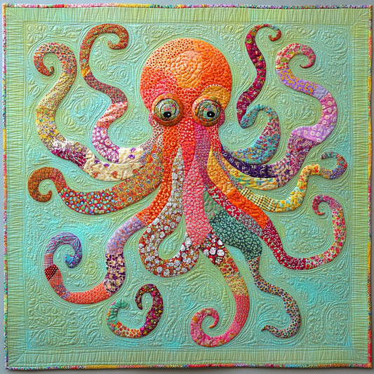 Octopus DAI040924215 Quilt Blanket