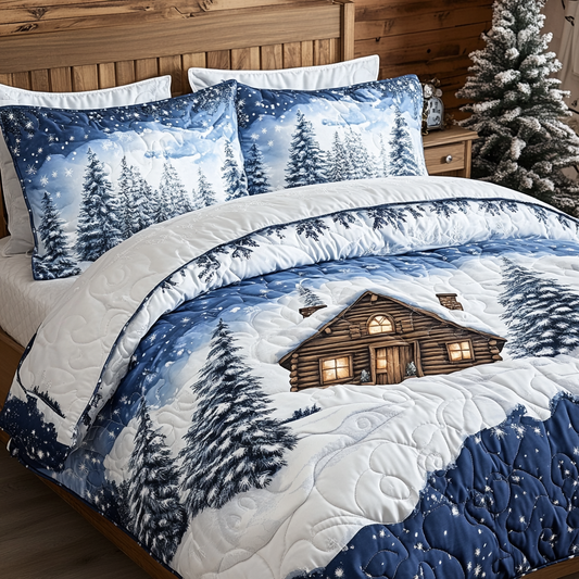 Snowy Landscape TAI201124079 Quilt Bedding Set