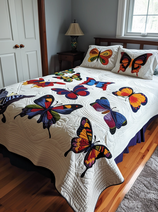 Butterfly TAI040624100 Quilt Bedding Set